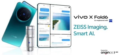 Vivo X Fold 6 Versi Global Resmi Meluncur dengan Kamera 200MP